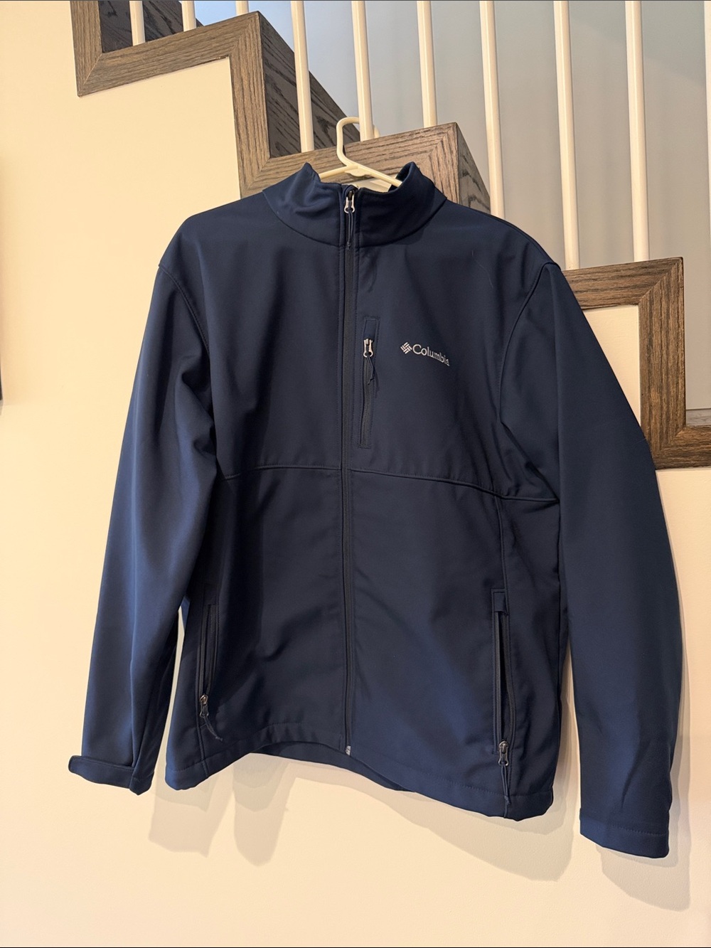 Columbia Men's Dark Navy Jacket - Ascendor softshell
